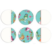 Магнитные фотопазлы круги d55 набор 6 штук 