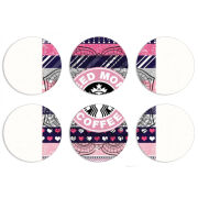 Магнитные фотопазлы круги d55 набор 6 штук 