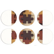 Магнитные фотопазлы круги d55 набор 6 штук 