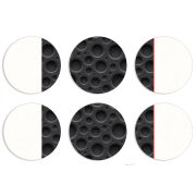 Магнитные фотопазлы круги d55 набор 6 штук 