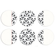 Магнитные фотопазлы круги d55 набор 6 штук 