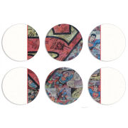 Магнитные фотопазлы круги d55 набор 6 штук 