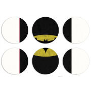 Магнитные фотопазлы круги d55 набор 6 штук 