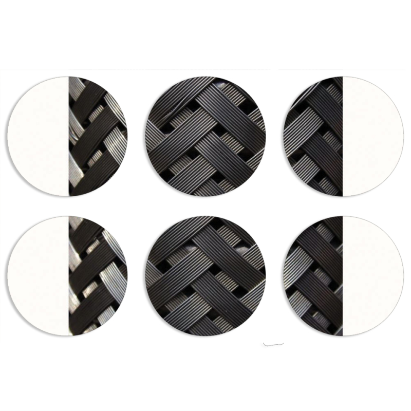 Магнитные фотопазлы круги d55 набор 6 штук 