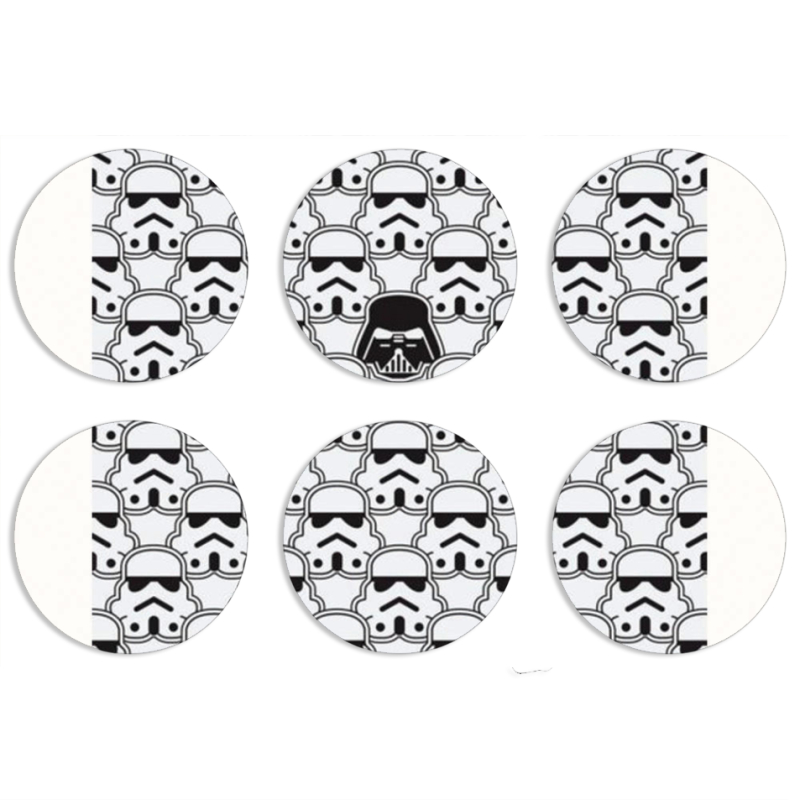 Магнитные фотопазлы круги d55 набор 6 штук 