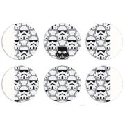 Магнитные фотопазлы круги d55 набор 6 штук 