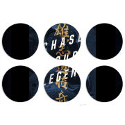 Магнитные фотопазлы круги d55 набор 6 штук 