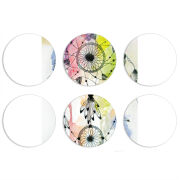 Магнитные фотопазлы круги d55 набор 6 штук 