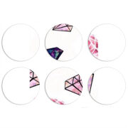 Магнитные фотопазлы круги d55 набор 6 штук 