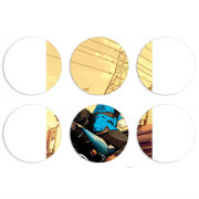 Магнитные фотопазлы круги d55 набор 6 штук 