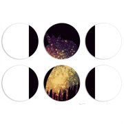 Магнитные фотопазлы круги d55 набор 6 штук 