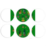 Магнитные фотопазлы круги d55 набор 6 штук 