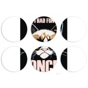 Магнитные фотопазлы круги d55 набор 6 штук 