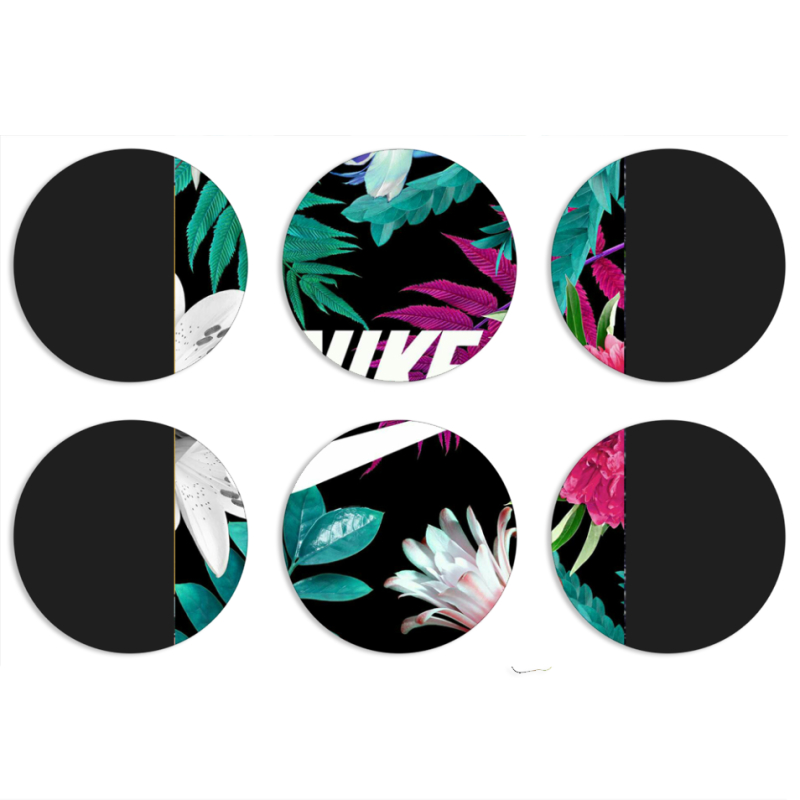 Магнитные фотопазлы круги d55 набор 6 штук 