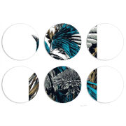 Магнитные фотопазлы круги d55 набор 6 штук 