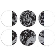 Магнитные фотопазлы круги d55 набор 6 штук 