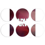 Магнитные фотопазлы круги d55 набор 6 штук 