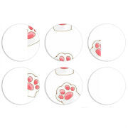 Магнитные фотопазлы круги d55 набор 6 штук 