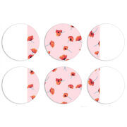 Магнитные фотопазлы круги d55 набор 6 штук 