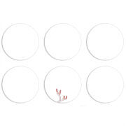 Магнитные фотопазлы круги d55 набор 6 штук 