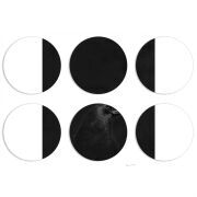 Магнитные фотопазлы круги d55 набор 6 штук 