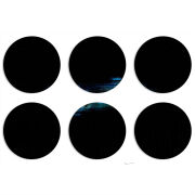 Магнитные фотопазлы круги d55 набор 6 штук Eyes in the Dark