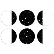 Магнитные фотопазлы круги d55 набор 6 штук 