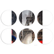 Магнитные фотопазлы круги d55 набор 6 штук 