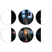 Магнитные фотопазлы круги d55 набор 6 штук 