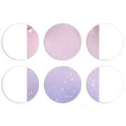 Магнитные фотопазлы круги d55 набор 6 штук 