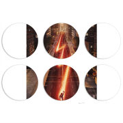 Магнитные фотопазлы круги d55 набор 6 штук 