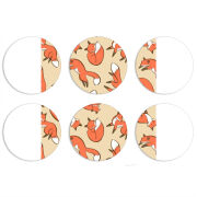 Магнитные фотопазлы круги d55 набор 6 штук 