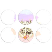 Магнитные фотопазлы круги d55 набор 6 штук 