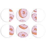 Магнитные фотопазлы круги d55 набор 6 штук 