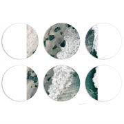 Магнитные фотопазлы круги d55 набор 6 штук 
