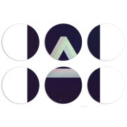 Магнитные фотопазлы круги d55 набор 6 штук 