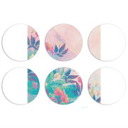 Магнитные фотопазлы круги d55 набор 6 штук 