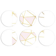 Магнитные фотопазлы круги d55 набор 6 штук 