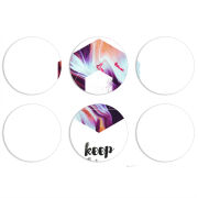 Магнитные фотопазлы круги d55 набор 6 штук 