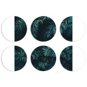 Магнитные фотопазлы круги d55 набор 6 штук 