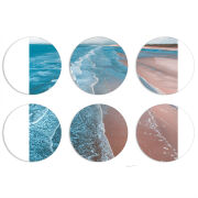 Магнитные фотопазлы круги d55 набор 6 штук 