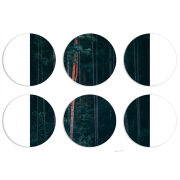 Магнитные фотопазлы круги d55 набор 6 штук 