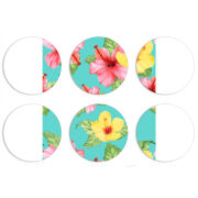 Магнитные фотопазлы круги d55 набор 6 штук 