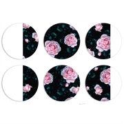 Магнитные фотопазлы круги d55 набор 6 штук 