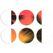 Магнитные фотопазлы круги d55 набор 6 штук 