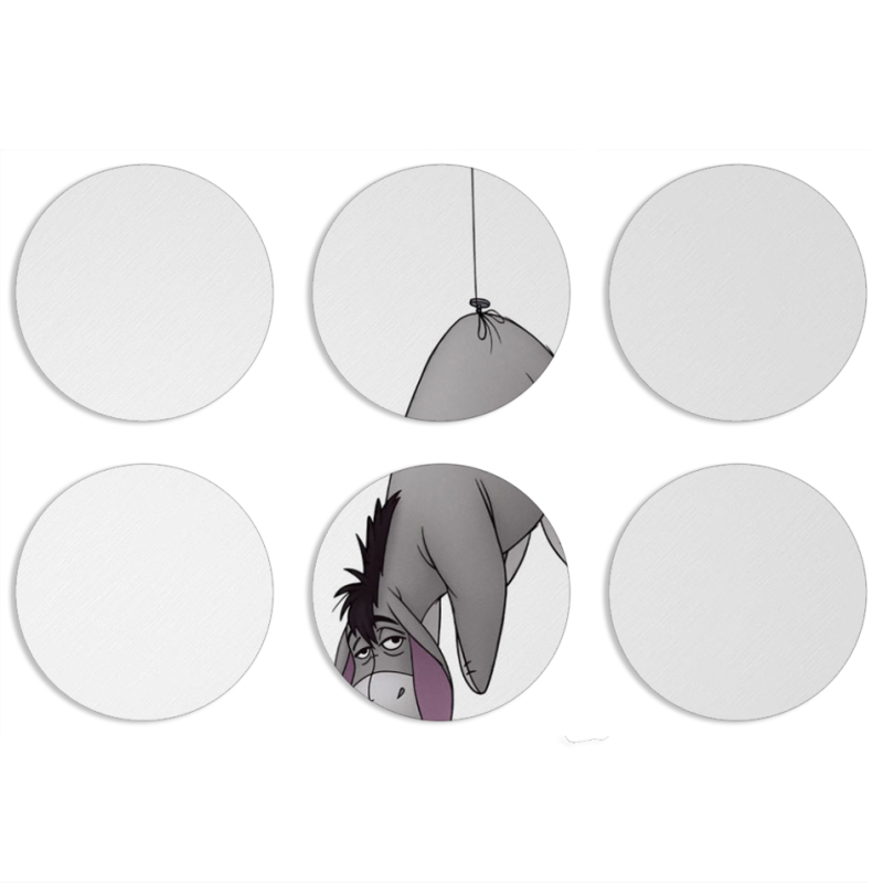 Магнитные фотопазлы круги d55 набор 6 штук 