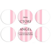 Магнитные фотопазлы круги d55 набор 6 штук 