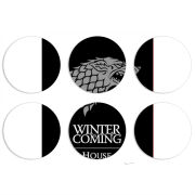 Магнитные фотопазлы круги d55 набор 6 штук 