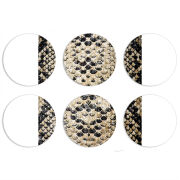 Магнитные фотопазлы круги d55 набор 6 штук 