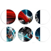 Магнитные фотопазлы круги d55 набор 6 штук 